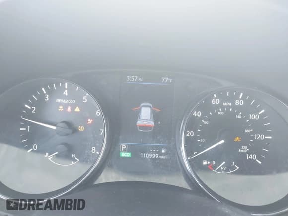 ✅ 2020 Nissan Rogue S • VIN: JN8AT2MV7LW106089 • Lot: 43338178. Listed on IAAI with 110,999 mi. Free auction sales archive from the USA and detailed vehicle history report at DreamBid. Image 7.