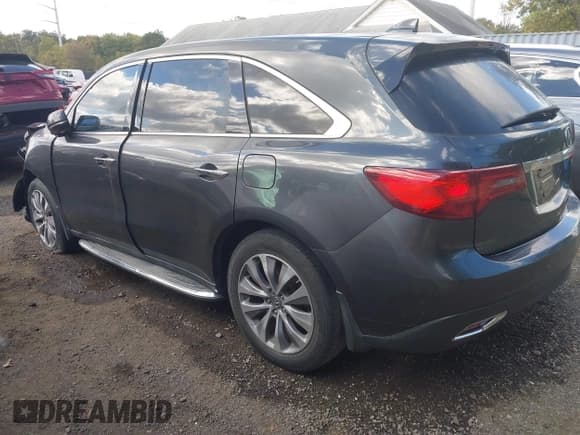 ✅ 2015 Acura MDX Technology • VIN: 5FRYD4H42FB005506 • Lot: 43381254. Wystawiony na IAAI z przebiegiem 224 862 mil. Bezpłatny archiwum sprzedaży aukcyjnych z USA i szczegółowy raport historii pojazdu na DreamBid. Zdjęcie 3.