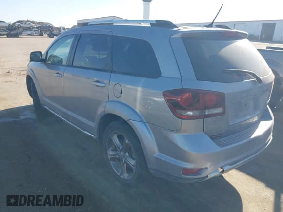 ✅ 2015 Dodge Journey Crossroad • VIN: 3C4PDDGG6FT533267 • Lot: 43695333. Listed on IAAI with 129,039 mi. Free auction sales archive from the USA and detailed vehicle history report at DreamBid. Image 3.