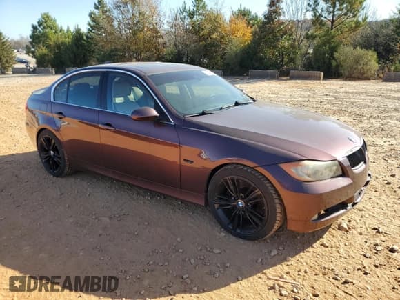 ✅ 2007 BMW 3 Series 335i • VIN: WBAVB73577PA87901 • Lot: 92416295. Listed on Copart with 206,488 mi. Free auction sales archive from the USA and detailed vehicle history report at DreamBid. Image 4.