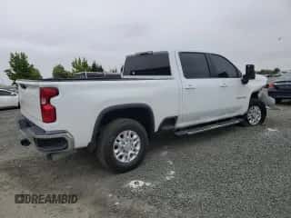 2023 Chevrolet Silverado 2500HD LT z VIN 1GC1YNEY0PF223252, wystawiony jako Copart lot #62312085 z przebiegiem 53 420 mil mil oraz Szkoda całkowita • Salvage title. Historia ofert i sprzedaży dostępna na DreamBid. Obrazek 3.