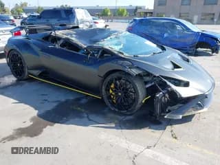 ✅ 2023 Lamborghini Huracan • VIN: ZHWUA6ZX6PLA22072 • Lot: 42204169. Listed on IAAI with 2,978 mi. Free auction sales archive from the USA and detailed vehicle history report at DreamBid. Image 1.