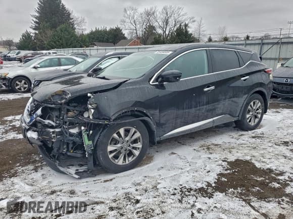 ✅ 2016 Nissan Murano Platinum • VIN: 5N1AZ2MH0GN122419 • Lot: 95459505. Listed on Copart with 93,728 mi. Free auction sales archive from the USA and detailed vehicle history report at DreamBid. Image 1.