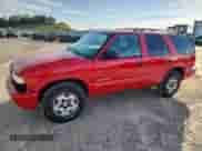 2002 Chevrolet Blazer LS with VIN 1GNDT13W02K118403, listed as a Copart auction lot 81953685 with 107,474 mi miles and Non repairable. Bid and sale history available at DreamBid. Image 1.