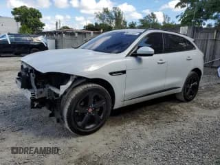 ✅ 2020 Jaguar F-Pace 25t Checkered Flag Edition • VIN: SADCP2FXXLA618597 • Lot: 43703065. Wystawiony na Copart z przebiegiem 32 011 mil. Bezpłatny archiwum sprzedaży aukcyjnych z USA i szczegółowy raport historii pojazdu na DreamBid. Zdjęcie 1.