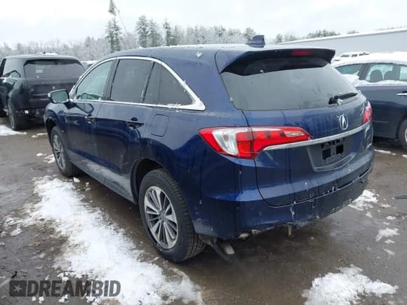 ✅ 2017 Acura RDX Advance • VIN: 5J8TB4H7XHL031946 • Lot: 41999596. Listed on IAAI with 51,653 mi. Free auction sales archive from the USA and detailed vehicle history report at DreamBid. Image 3.