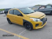 ✅ 2023 Mitsubishi Mirage Black Edition • VIN: ML32AWHJ0PH001038 • Lot: 42364804. Listed on IAAI with 25,165 mi. Free auction sales archive from the USA and detailed vehicle history report at DreamBid. Image 1.