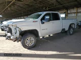 2021 Chevrolet Silverado 2500HD LT с VIN 1GC5YNE77MF177181, выставлен на аукционе Copart как лот 80529354 с пробегом 68 704 миль миль и Списание • Salvage title. История ставок и продаж доступна на DreamBid. Изображение 1.