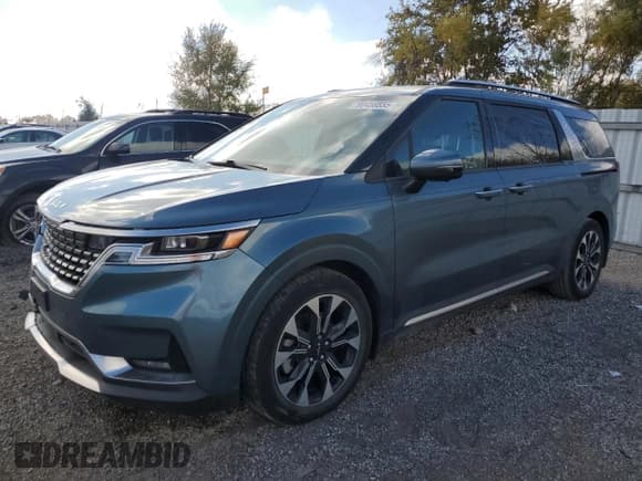 ✅ 2023 Kia Carnival EX • VIN: KNDNC5H35P6205782 • Лот: 90456555. Опубликован ранее на Copart с пробегом 56 383 миль. Бесплатный доступ к архиву аукционных продаж из США и подробный отчёт об истории автомобиля на DreamBid. Изображение 1.