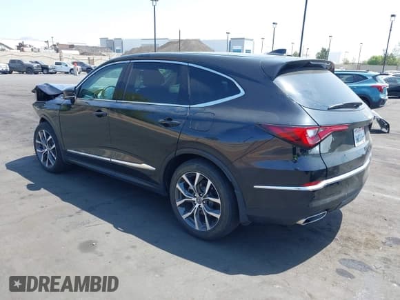 ✅ 2022 Acura MDX Technology • VIN: 5J8YD9H42NL002584 • Lot: 42052582. Listed on IAAI with 37,122 mi. Free auction sales archive from the USA and detailed vehicle history report at DreamBid. Image 3.