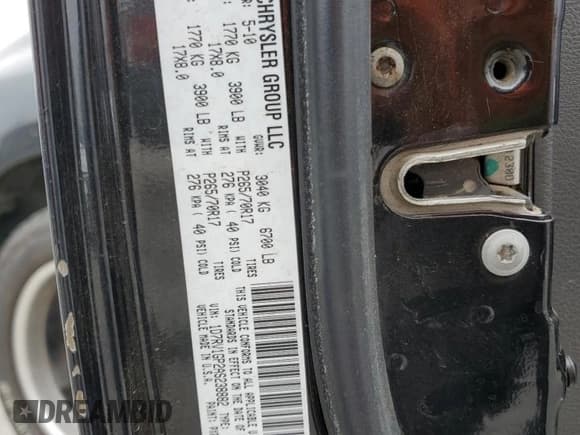 ✅ 2010 Dodge 1500 SLT • VIN: 1D7RV1GP2AS238882 • Lot: 76631594. Wystawiony na Copart z przebiegiem 179 845 mil. Bezpłatny archiwum sprzedaży aukcyjnych z USA i szczegółowy raport historii pojazdu na DreamBid. Zdjęcie 15.