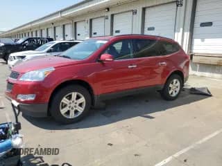 2012 Chevrolet Traverse 1LT с VIN 1GNKRGED2CJ283767, выставлен на аукционе Copart как лот 81275045 с пробегом 141 894 миль миль и Списание • Salvage title. История ставок и продаж доступна на DreamBid. Изображение 1.