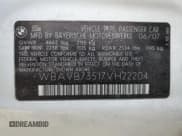 ✅ 2007 BMW 3 Series 335i • VIN: WBAVB73517VH22204 • Lot: 91141985. Listed on Copart with 119,865 mi. Free auction sales archive from the USA and detailed vehicle history report at DreamBid. Image 13.