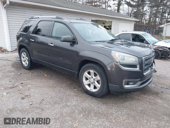 ✅ 2015 GMC Acadia SLE • VIN: 1GKKVPKD4FJ196759 • Лот: 43783620. Опубликован ранее на IAAI с пробегом 112 847 миль. Бесплатный доступ к архиву аукционных продаж из США и подробный отчёт об истории автомобиля на DreamBid. Изображение 1.