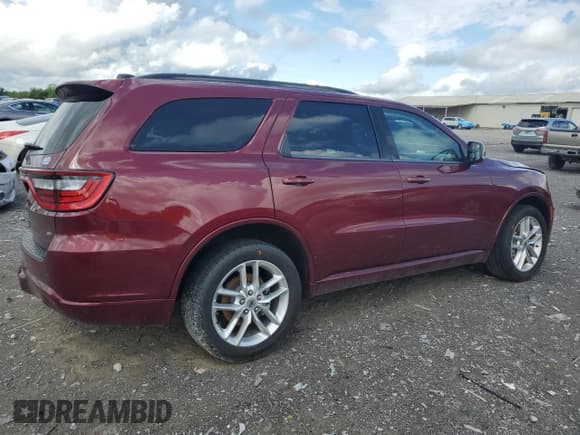 ✅ 2023 Dodge Durango GT • VIN: 1C4RDHDG4PC571825 • Lot: 56158955. Wystawiony na Copart z przebiegiem 56 037 mil. Bezpłatny archiwum sprzedaży aukcyjnych z USA i szczegółowy raport historii pojazdu na DreamBid. Zdjęcie 3.