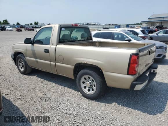 2005 Chevrolet Silverado 1500 Work Truck с VIN 1GCEC14X25Z179607, выставлен на аукционе Copart как лот 59317655 с пробегом 117 648 миль миль и Списание • Salvage title. История ставок и продаж доступна на DreamBid. Изображение 2.