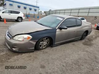 ✅ 2006 Chevrolet Monte Carlo LT 3.9L • VIN: 2G1WK151569284700 • Лот: 68461005. Опубликован ранее на Copart с пробегом 193 089 миль. Бесплатный доступ к архиву аукционных продаж из США и подробный отчёт об истории автомобиля на DreamBid. Изображение 1.