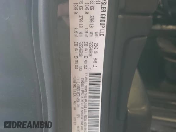 ✅ 2011 Jeep Grand Cherokee Laredo • VIN: 1J4RR4GG3BC714014 • Lot: 61985655. Listed on Copart with 178,044 mi. Free auction sales archive from the USA and detailed vehicle history report at DreamBid. Image 13.