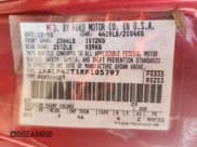 ✅ 1994 Ford Mustang GT • VIN: 1FALP42T1RF105797 • Lot: 60280025. Listed on Copart with 108,796 mi. Free auction sales archive from the USA and detailed vehicle history report at DreamBid. Image 12.