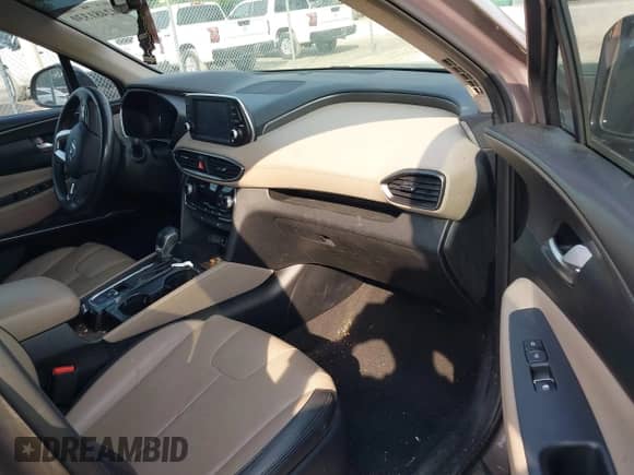 2019 Hyundai Santa Fe Ultimate z VIN 5NMS53AD8KH061810, wystawiony jako IAAI lot #42481330 z przebiegiem 96 030 mil mil oraz . Historia ofert i sprzedaży dostępna na DreamBid. Obrazek 5.