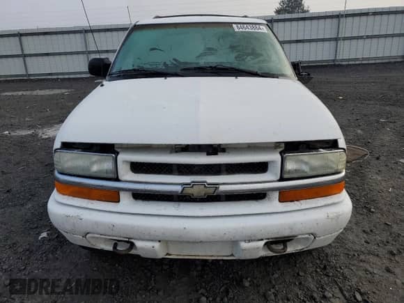 2002 Chevrolet Blazer LS z VIN 1GNDT13W12K169005, wystawiony jako Copart lot #84643884 z przebiegiem Nie podano mil oraz Szkoda całkowita • Salvage title. Historia ofert i sprzedaży dostępna na DreamBid. Obrazek 5.