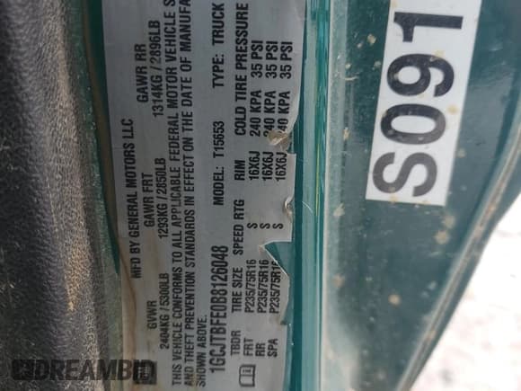 ✅ 2011 Chevrolet Colorado Work Truck • VIN: 1GCJTBFE0B8126048 • Лот: 89504825. Опубликован ранее на Copart с пробегом 67 998 миль. Бесплатный доступ к архиву аукционных продаж из США и подробный отчёт об истории автомобиля на DreamBid. Изображение 12.