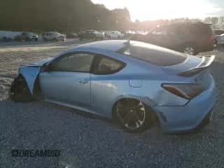 2010 Hyundai Genesis Coupe Grand Touring z VIN KMHHU6KH4AU011313, wystawiony jako Copart lot #81179054 z przebiegiem 81 085 mil mil oraz Szkoda całkowita • Salvage title. Historia ofert i sprzedaży dostępna na DreamBid. Obrazek 2.