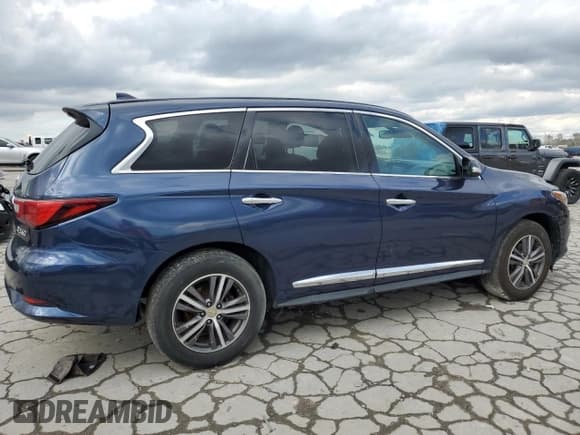 ✅ 2019 Infiniti QX60 Luxe • VIN: 5N1DL0MM7KC550489 • Lot: 80740624. Listed on Copart with 93,031 mi. Free auction sales archive from the USA and detailed vehicle history report at DreamBid. Image 3.