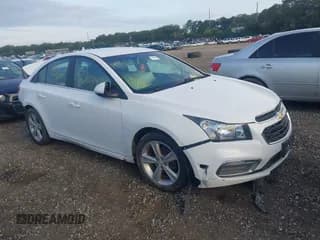 ✅ 2015 Chevrolet Cruze LT • VIN: 1G1PE5SB0F7290972 • Lot: 43078116. Listed on IAAI with Not provided. Free auction sales archive from the USA and detailed vehicle history report at DreamBid. Image 1.