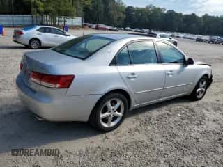 2006 Hyundai Sonata GLS with VIN 5NPEU46F96H025536, listed as a Copart auction lot 81761745 with 149,894 mi miles and Salvage title. Bid and sale history available at DreamBid. Image 3.