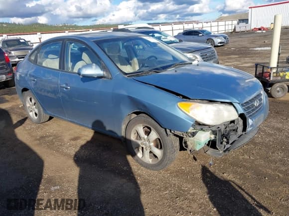 ✅ 2007 Hyundai Elantra GLS • VIN: KMHDU46DX7U180111 • Lot: 43526268. Listed on IAAI with 158,964 mi. Free auction sales archive from the USA and detailed vehicle history report at DreamBid. Image 1.