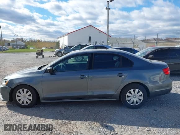 ✅ 2015 Volkswagen Jetta S • VIN: 3VW2K7AJ5FM244474 • Lot: 43683244. Listed on IAAI with 153,245 mi. Free auction sales archive from the USA and detailed vehicle history report at DreamBid. Image 14.