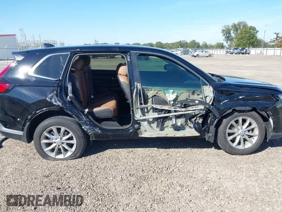 ✅ 2024 Honda CR-V EX • VIN: 2HKRS4H49RH445739 • Lot: 43489983. Listed on IAAI with 16,011 mi. Free auction sales archive from the USA and detailed vehicle history report at DreamBid. Image 6.