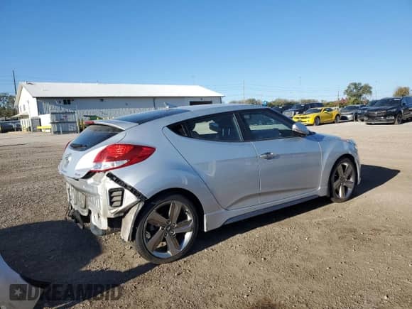 ✅ 2014 Hyundai Veloster Turbo • VIN: KMHTC6AE6EU184759 • Lot: 87099815. Wystawiony na Copart z przebiegiem 37 274 mil. Bezpłatny archiwum sprzedaży aukcyjnych z USA i szczegółowy raport historii pojazdu na DreamBid. Zdjęcie 3.