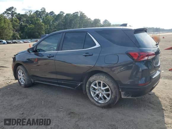 2022 Chevrolet Equinox LT with VIN 2GNAXKEV4N6136329, listed as a Copart auction lot 70987345 with 93,126 mi miles and Salvage title. Bid and sale history available at DreamBid. Image 2.