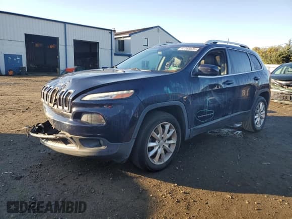 ✅ 2016 Jeep Cherokee Limited • VIN: 1C4PJMDS4GW278552 • Lot: 87265625. Wystawiony na Copart z przebiegiem 117 453 mil. Bezpłatny archiwum sprzedaży aukcyjnych z USA i szczegółowy raport historii pojazdu na DreamBid. Zdjęcie 1.