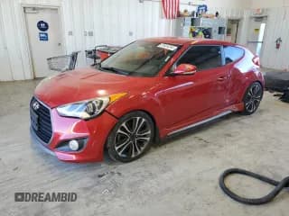 ✅ 2016 Hyundai Veloster Turbo • VIN: KMHTC6AE0GU253755 • Lot: 81824244. Wystawiony na Copart z przebiegiem 56 179 mil. Bezpłatny archiwum sprzedaży aukcyjnych z USA i szczegółowy raport historii pojazdu na DreamBid. Zdjęcie 1.