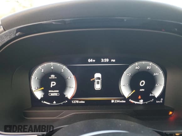 ✅ 2025 Infiniti QX60 Luxe • VIN: 5N1AL1FS4SC335155 • Lot: 85794674. Listed on Copart with 1,278 mi. Free auction sales archive from the USA and detailed vehicle history report at DreamBid. Image 9.