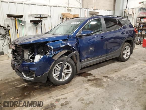 ✅ 2022 GMC Terrain SLE • VIN: 3GKALTEV3NL151009 • Lot: 92662565. Listed on Copart with 39,896 mi. Free auction sales archive from the USA and detailed vehicle history report at DreamBid. Image 1.