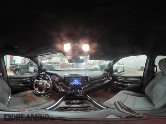 2020 Ram 1500 Big Horn z VIN 1C6SRFFT7LN313340, wystawiony jako Copart lot #65309875 z przebiegiem 80 876 mil mil oraz Nie do naprawy • Non repairable. Historia ofert i sprzedaży dostępna na DreamBid. Obrazek 14.