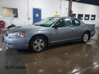 ✅ 2007 Chevrolet Monte Carlo LS • VIN: 2G1WJ15K879393200 • Lot: 80764675. Listed on Copart with 192,059 mi. Free auction sales archive from the USA and detailed vehicle history report at DreamBid. Image 1.