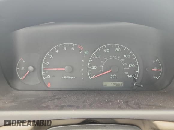 ✅ 2003 Hyundai Elantra GLS • VIN: KMHDN45D83U597221 • Lot: 59762445. Wystawiony na Copart z przebiegiem 114 552 mil. Bezpłatny archiwum sprzedaży aukcyjnych z USA i szczegółowy raport historii pojazdu na DreamBid. Zdjęcie 9.