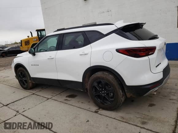 2023 Chevrolet Blazer LT z VIN 3GNKBHR46PS224150, wystawiony jako Copart lot #75610233 z przebiegiem Nie podano mil oraz . Historia ofert i sprzedaży dostępna na DreamBid. Obrazek 2.