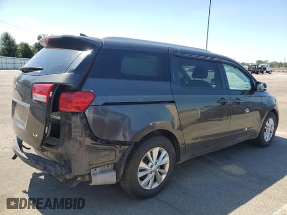✅ 2017 Kia Sedona LX • VIN: KNDMB5C18H6314257 • Lot: 71365835. Listed on Copart with Not provided. Free auction sales archive from the USA and detailed vehicle history report at DreamBid. Image 3.