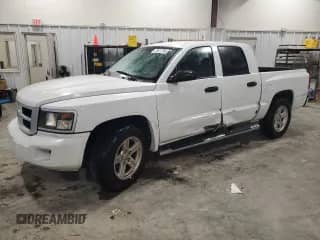 2008 Dodge Dakota Bighorn/Lonestar with VIN 1D7HE38K88S590577, listed as a Copart auction lot 73517754 with 128,163 mi miles and Salvage title. Bid and sale history available at DreamBid. Image 1.