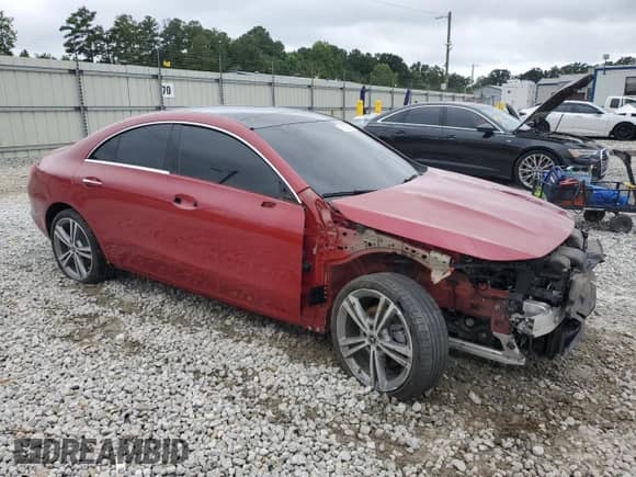 2021 Mercedes-Benz CLA 250 z VIN W1K5J4GB4MN184276, wystawiony jako Copart lot #68274425 z przebiegiem 36 726 mil mil oraz Szkoda całkowita • Salvage title. Historia ofert i sprzedaży dostępna na DreamBid. Obrazek 4.