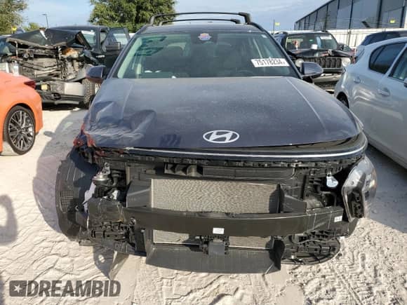 2024 Hyundai Kona SEL with VIN KM8HC3ABXRU099245, listed as a Copart auction lot 75178234 with 10,479 mi miles and Non repairable. Bid and sale history available at DreamBid. Image 5.