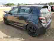 2020 Chevrolet Sonic Premier with VIN 1G1JF6SB0L4135912, listed as a Copart auction lot 76198844 with 20,863 mi miles and Salvage title. Bid and sale history available at DreamBid. Image 2.