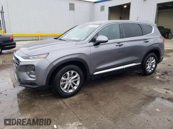 2020 Hyundai Santa Fe SE z VIN 5NMS23AD0LH156470, wystawiony jako Copart lot #38749673 z przebiegiem 62 186 mil mil oraz . Historia ofert i sprzedaży dostępna na DreamBid. Obrazek 1.