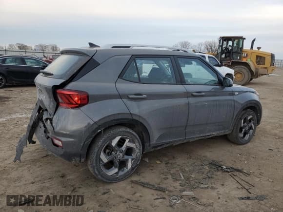 ✅ 2021 Hyundai Venue SEL • VIN: KMHRC8A35MU103169 • Lot: 42634855. Wystawiony na Copart z przebiegiem 22 671 mil. Bezpłatny archiwum sprzedaży aukcyjnych z USA i szczegółowy raport historii pojazdu na DreamBid. Zdjęcie 3.